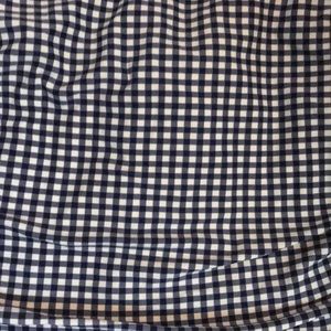 JUICY COUTURE GINGHAM NAVY ONEPIECE SWIMSUIT GIRLS